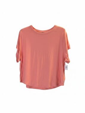 Old Navy Orange Boxy Short Sleeve